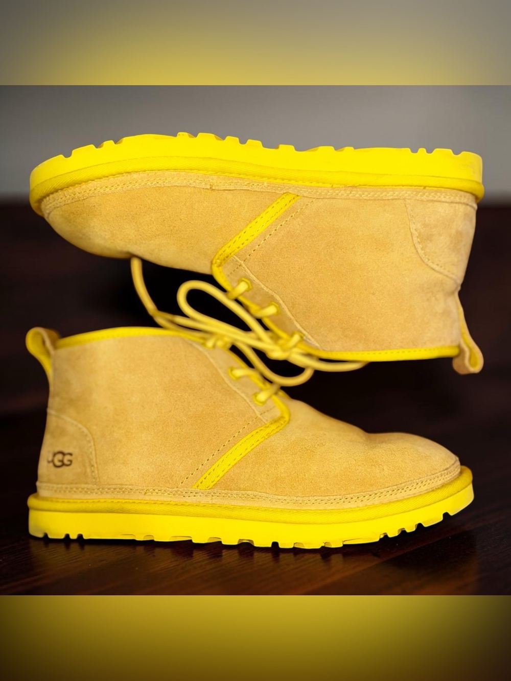 UGG Women’s Canary Neumel Chukka Suede Lace-Up Boots